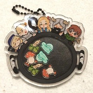 Dungeon Meshi Shake Acrylic Keychain Women Laius Marsilla Senshi Key Chain Man Delicious in Dungeon 