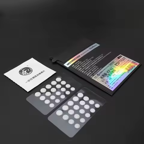 New 40PCS Esports Tiger ICE V2 Mouse Accessory Foot Stickers DIY Small Dots Foot Pad Arc Edge Esport