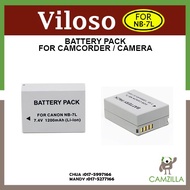 Viloso NB-7L Replacement Battery for Canon PowerShot G10 G11 G12 and SX30