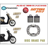 PIAGGIO DISC BRAKE PADS VESPA LIBERTY 125 LIBERTY 150 BEST QUALITY