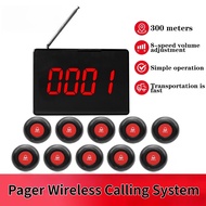 Pager Wireless Calling System Bell Call Customer Service Restaurant/Hospital/Elderly Management Pagi