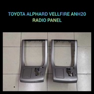 Radio Panel / Cover Toyota Alphard Vellfire ANH20 2008 - 2015 Radio Panel / Cover / Frame Panel / Player Panel