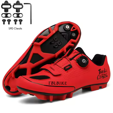 Men's Pro Cycling MTB Shoes with Spikes Men's Road Cycling Speed Shoes (Flat) Women's Cycling MTB Sh