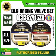 TOBAKI DLC Racing Valve Intake Exhaust / LC135 / Y15ZR / 19/22 20/23 21/24 22/25 /23/26 24/27 25/28 