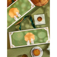Mid-autumn Festival Mooncake Packaging Box New Style Portable 3-Piece Gift Box Liuxin Snowskin Mooncake Box High-En