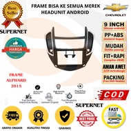 S_NET FRAME HEADUNIT ANDROID CHEVROLET TRAX 9 INCH 2014 - 2016