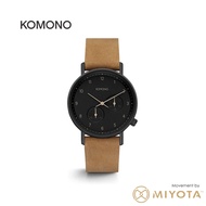 Komono Walther - Cobblestone | Leather Strap | Watches