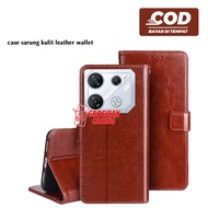 Leather Flip Cover Casing Book case Infinix GT 10 Pro Infinix GT 20 Pro