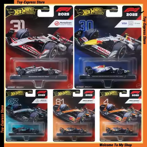 Hot Wheels Premium 2026 F1 Children Toys Formula One Collection Hotwheels 2026 Boys Kids Toys 1:64 C