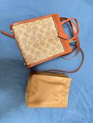 Coach Mini cashin tote bag