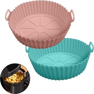 Air Fryer Oven Silicone Basket Pot FDA Approved Food Safe Air Fryer Accessories Air Fryer Basket Replacement
