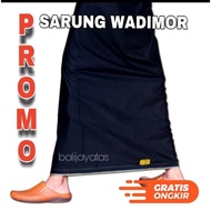 SARUNG WADIMOR HITAM POLOS Sarung Wadimor Hitam garis SARUNG PRIA