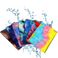 Gym Swiming Non-Slip Yoga Towel Soft Travel Sport Fitness Exercise Yoga Pilates Mat Tie-dye Printed 