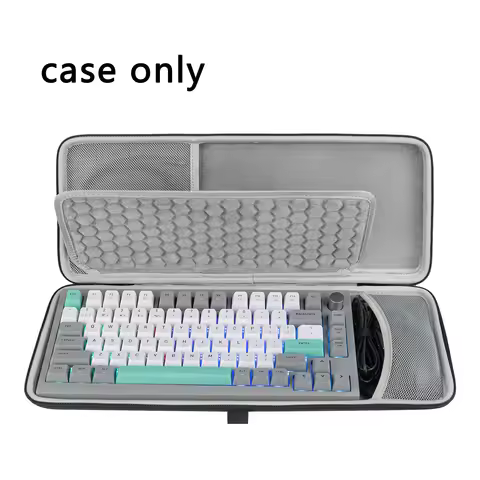 Geekria Keyboard Case for 84-Key Keyboards, Compatible with AULA F75, Keychron K2 Version 2, Q1, EPO