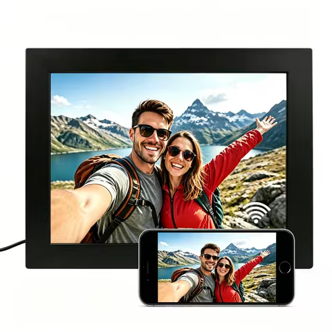 10.1 Inch Digital Photo Frame, WiFi Electronic Photo Album, 1280*800 IPS HD Cloud Smart Digital Fram