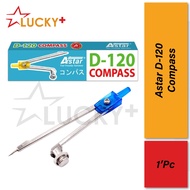Astar D-120 Geometry Compass (1pcs) / Jangka Sudut Besi / Jangka Sudut Lukis Kompas / Math Round Cir