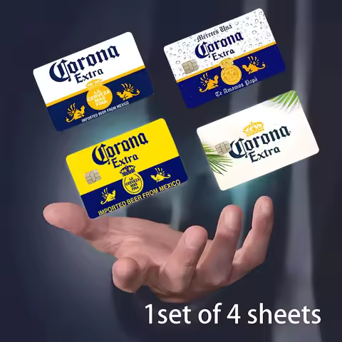 C-Corona E-Extra Beer Matte Film Cover Skin Sticker For Credit Card Bank Debit Bus Card