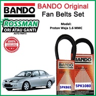 Proton Waja 1.6 MMC Bando Original Alternator Fan Belt 5PK865 , Air Con 5PK1080
