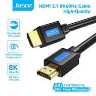Jasoz 8K HDMI 2.1 Cable 8K 60Hz 4K 120Hz 48Gbps for PS5 PS4 Splitter Switch HDMI Audio Video Cable