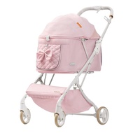 Pet Stroller Lightweight Foldable pet pal transport Breathable Mesh Portable for Outdoor Travel