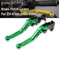 Fit ZX636R 2000-2004 Brake Handles For ZX-636R ZX 636 R Clutch Levers