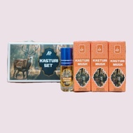 kasturi Musk Minyak Wangi patti 3ml Roll On tahan lama 1box=12pcs