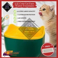 2.5L Cat Water Fountain Pet Water Dispenser Cat Water Dispenser Pet Water Fountain