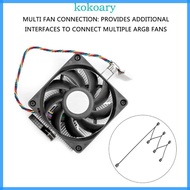 KOK Flexibility 3PIN ARGB Extension Wire For Addressables ARGB Fan Control  Compatibility ARGB Split