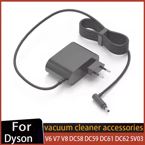 Power Cord for Dyson Vacuum Cleaner V6 V7 V8 DC58 DC59 DC61 DC62 SV03 SV04 SV06 SV07 ord Free-Handhe