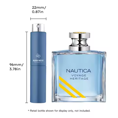 Nautica - Voyage Heritage EDT Travel Spray (5ml), Genuine Fragrance Decant, Not Original Bottle, Sam