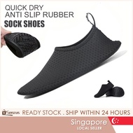 [SG SELLER] Unisex Anti-Slip Yoga Shoes Indoor Soft Sole Sock Shoes Beach Aqua Swimming Quick-Dry