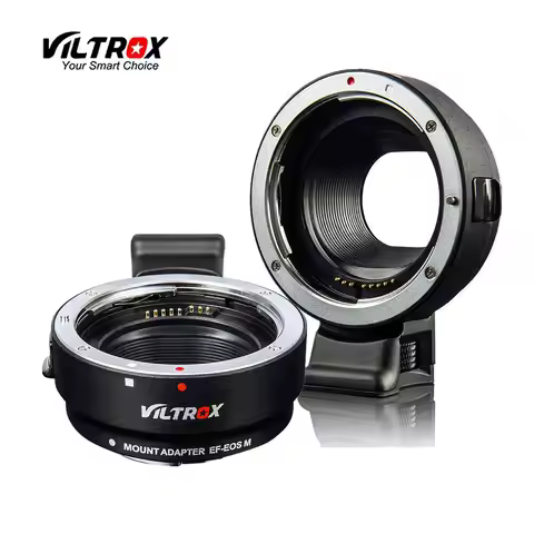Viltrox EF-EOS M Autofocus Lens Electronic Adapter Ring For Adapting Canon Lenses EF/EF-S to EOS M E