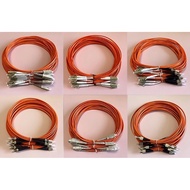 PicoLink 3 Meter Multimode Duplex Optical Patch Cord – LC-LC / SC-SC / SC-LC UPC Optical Cord Patch