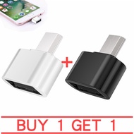 (Buy 1 get 1 free)Mini Android OTG USB อุปกรณ์แปลงจาก Micro USB OTG Adapter