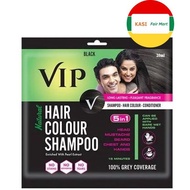 VIP Hair Colour Shampoo Black 20ml
