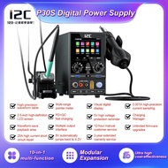 W864 I2C P30S Professional 3-in-1 DC Power Supply 30V 25A Phone Repair Programmable Output Hot Air G