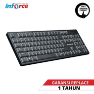 D24 KEYBOARD INFORCE KB1805 1805 OFFICE STANDARD WIRED USB WATERPROOF