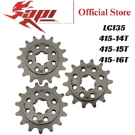 API LC135 SPROCKET 415-16T 415-15T 415-14T YAMAHA FRONT SPROCKET
