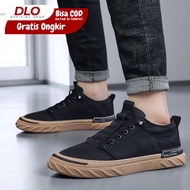 DLO S069 Men's Casual Sneakers Fashion Lace-Up Running Shoes Trendy Men's Shoes