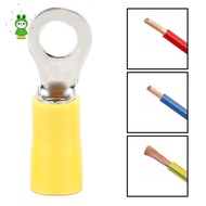 1/4 Inch Copper Ferrule Connector Terminal Insulation 10-12 GA Wire Crimp Cable Kit Electrical Crimp