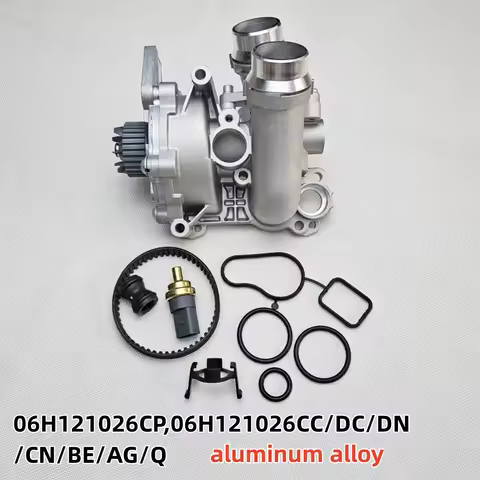 06H121026DD Aluminium Coolant Water Pump for Audi A3 A4 B8 A5 Q5 VW Golf Jetta Tiguan Passat 1.8T 2.