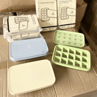 ice cube tray ice maker Tekan jenis ais grid ais ais acuan silikon kotak ais beku model ais