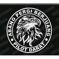 STIKER LORI STIKER CERMIN LORI STIKER ABANG PERGI BERJUANG