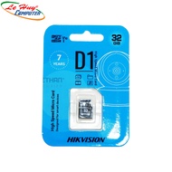 Hikvision blue 64GB MicroSD memory card dedicated to camera HS-TF-D1(STD)/64G, writing speed 40MB/s,