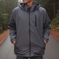 Eiger Official Adventure - Jaket Outdor Anti Air Waterproof Crf - Jaket Gunung Taslan Waterproof