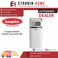 EuropAce 30K BTU Portable Aircon EPAC 30Z