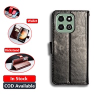 Classic Leather For Huawei Honor X6b 4G JDY-LX1 JDY-LX2 Wallet Vintage Folio Case Flip Cover Magneti
