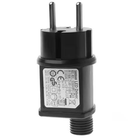 Universal EU US UK Plug AC to DC 4.5V 800mA 2pin Power Supply Adapter for LED Lights Battery Elimina