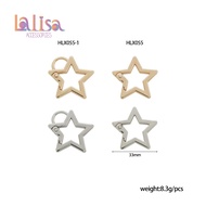 Star-Shaped Hook Elegant Design Easy To Use alloy dogclip HLX055 HLX055 -1
