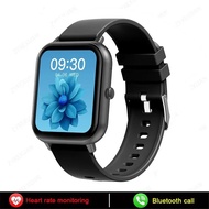 นาฟิกาสมาทวอท for Xiaomi Huawei 2024 New Smart Watch Men Women HR Blood Fitness Tracker Bluetooth Call Smartwatch Man